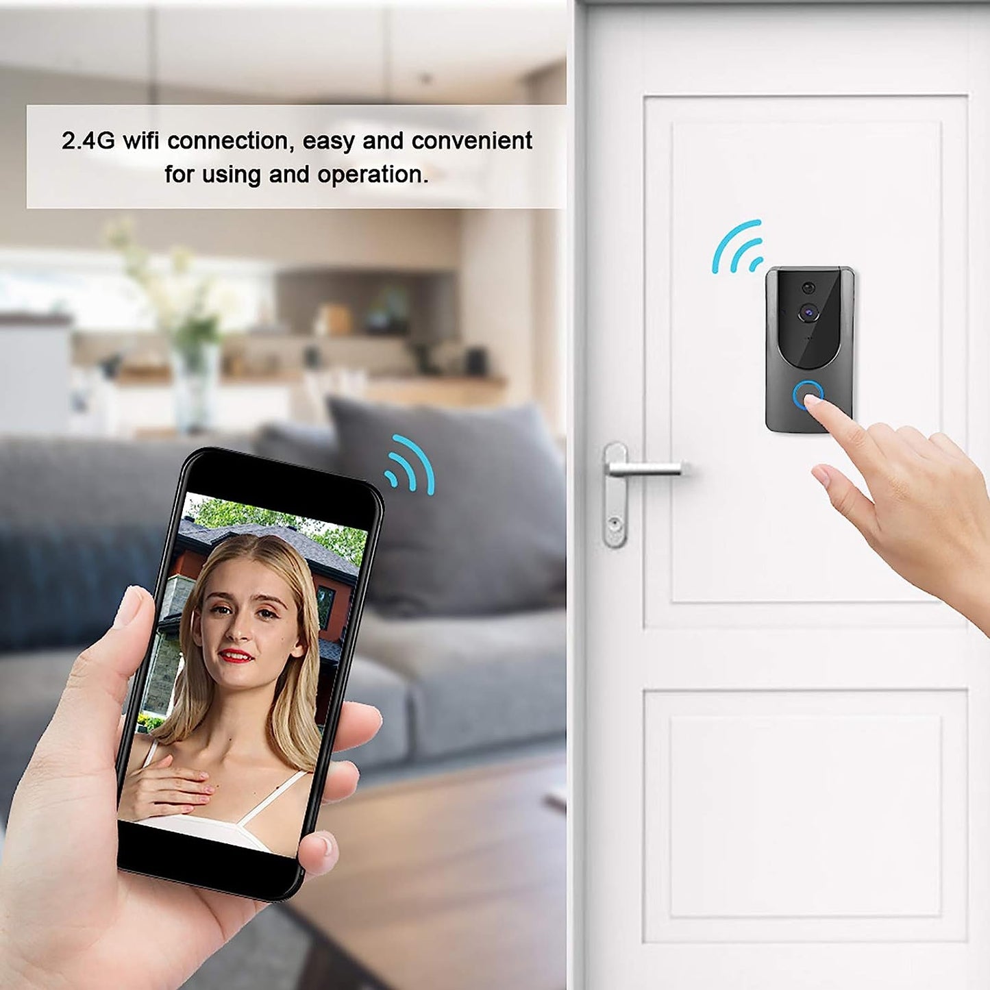 Switchome™️ HD WiFi Smart Video Doorbell