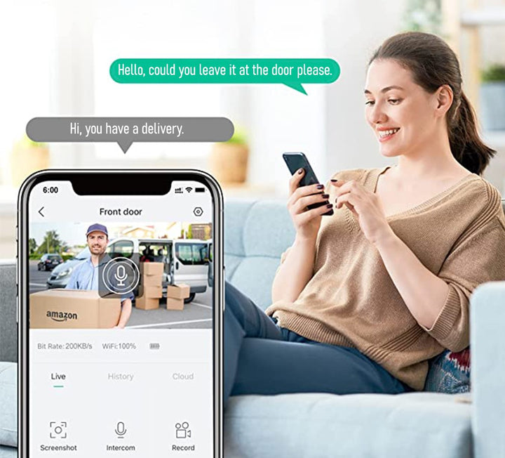 Switchome™️ HD WiFi Smart Video Doorbell